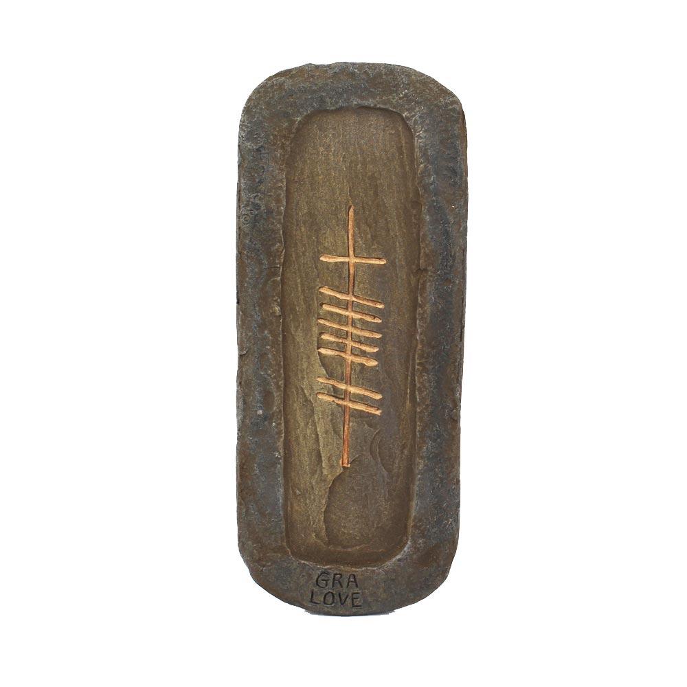 Grá-Love Ogham Style Wall Hanging (Small)