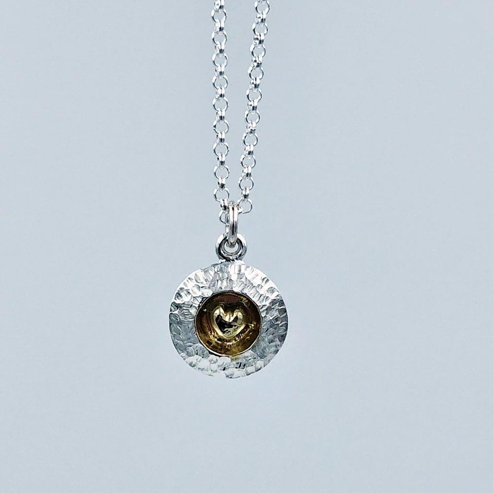 Irish Heart Necklace view 2