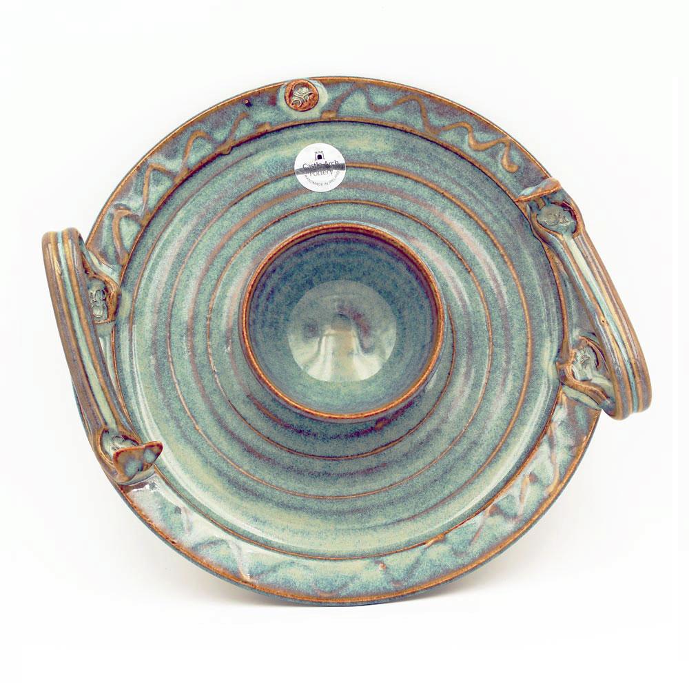 Glás Celtic Pottery Party Plate view 4
