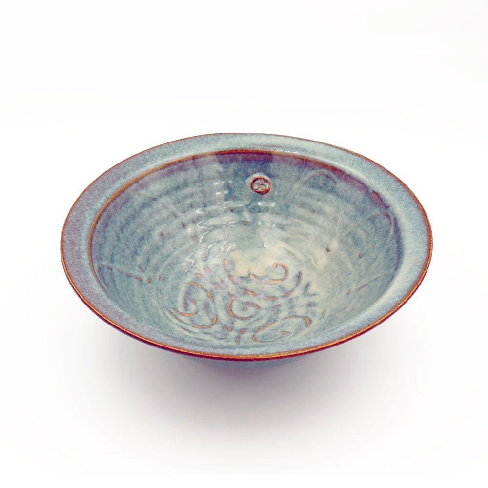 Glás Celtic Pottery Large Salad Bowl view 2