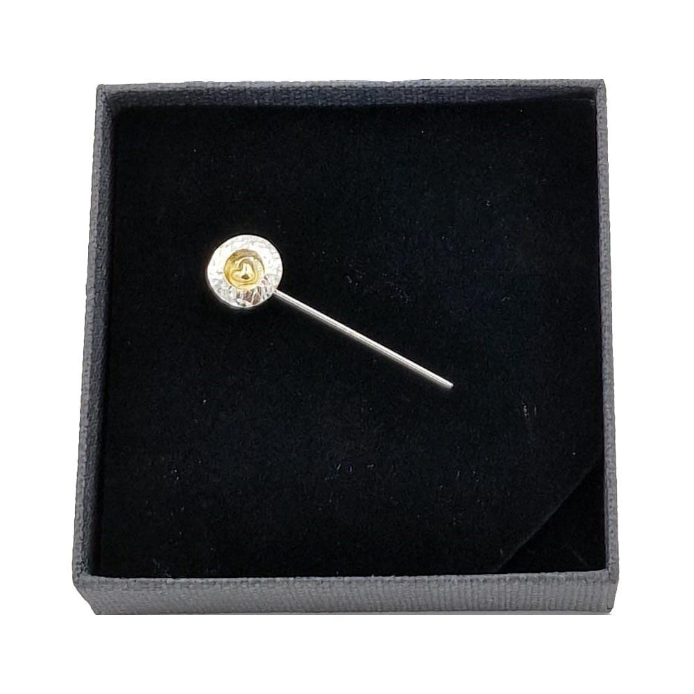 Irish Heart Tie Pin view 2