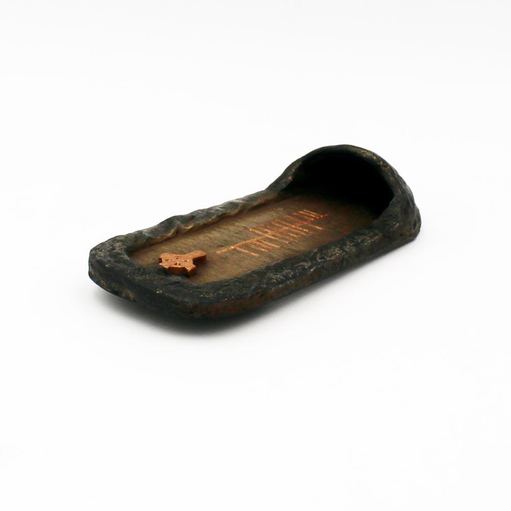 Holy Water Font Ogham Style view 4