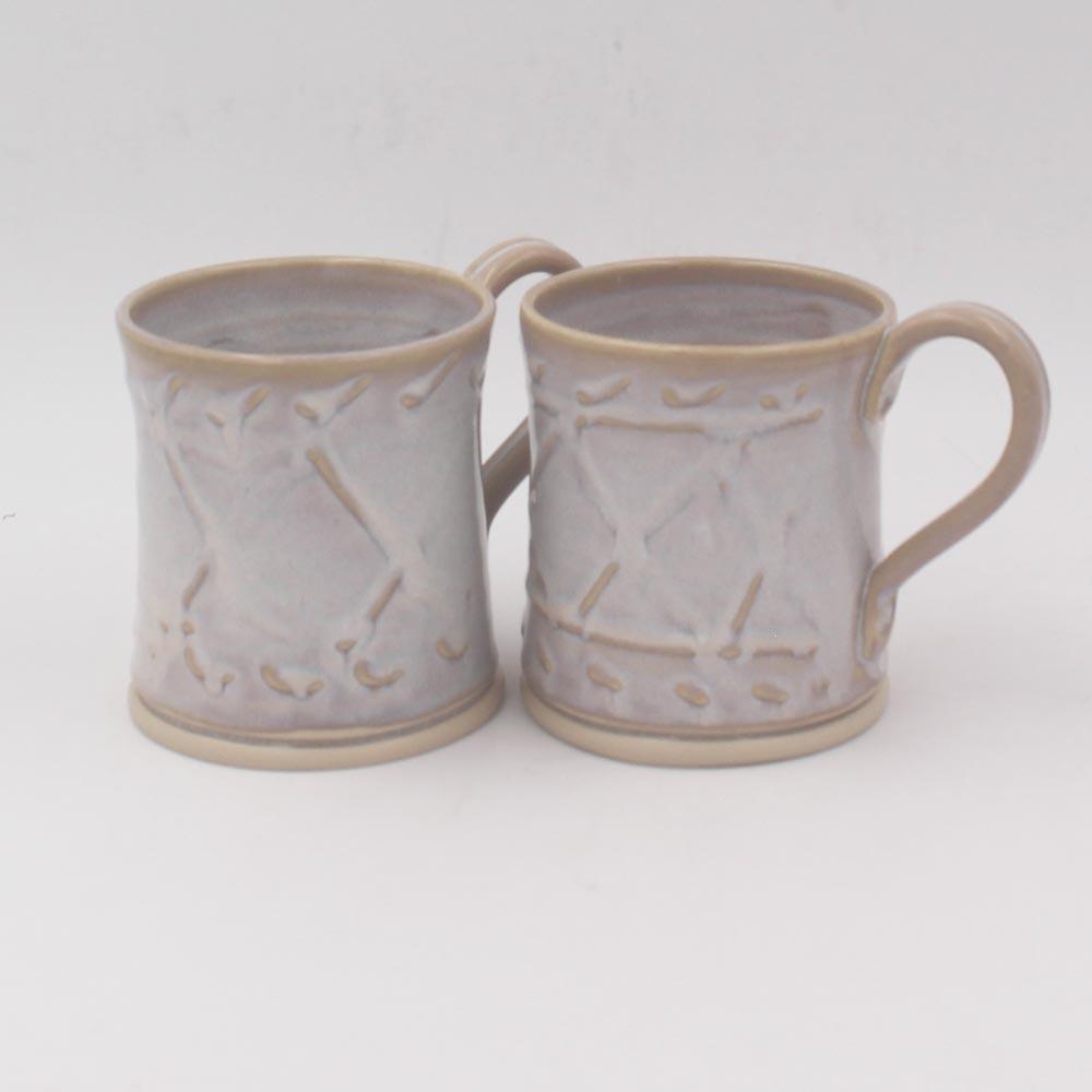 Mugs Set of 2 Irish Pottery view 4