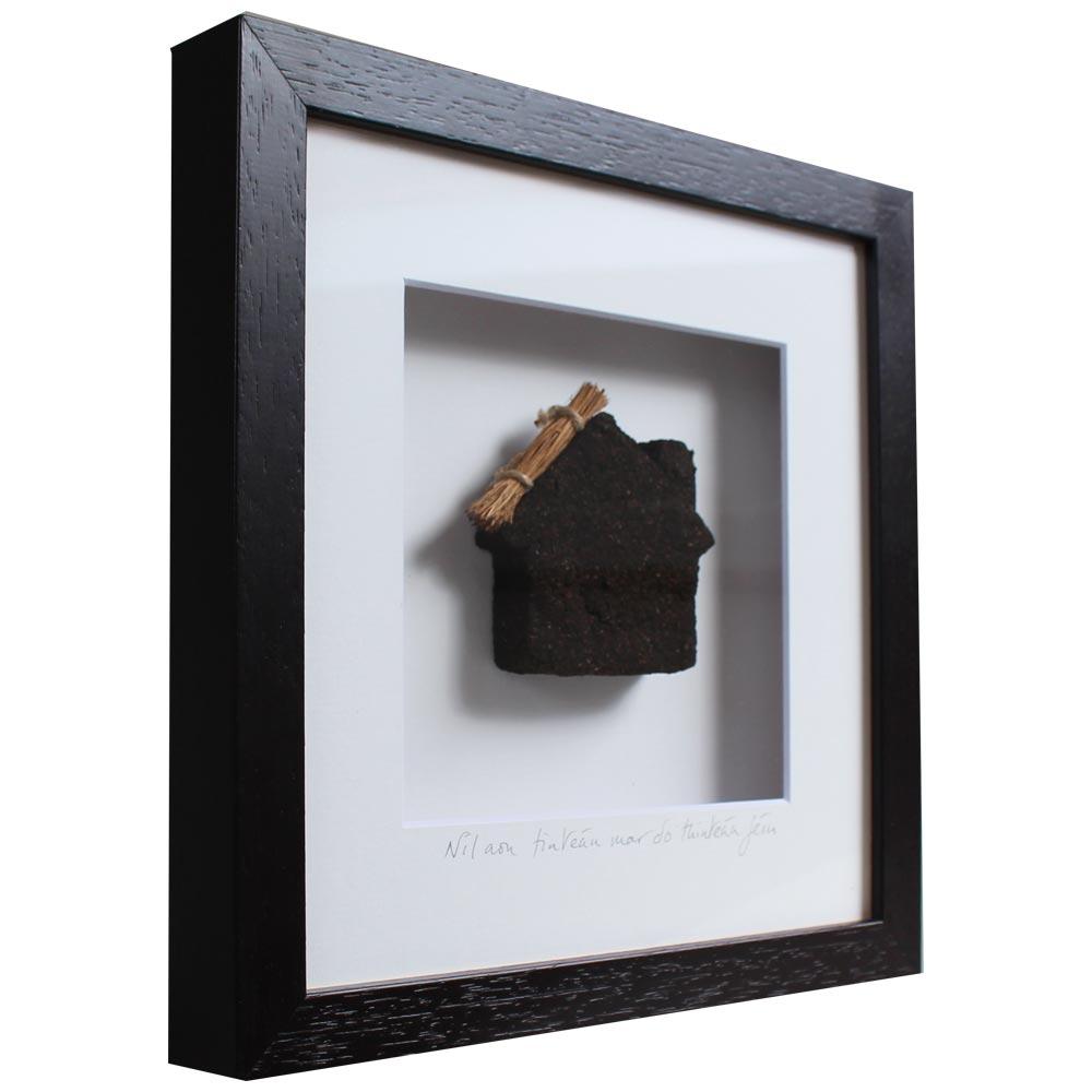 ‘Níl Aon Tinteán’ Framed Irish Turf Carvings view 2