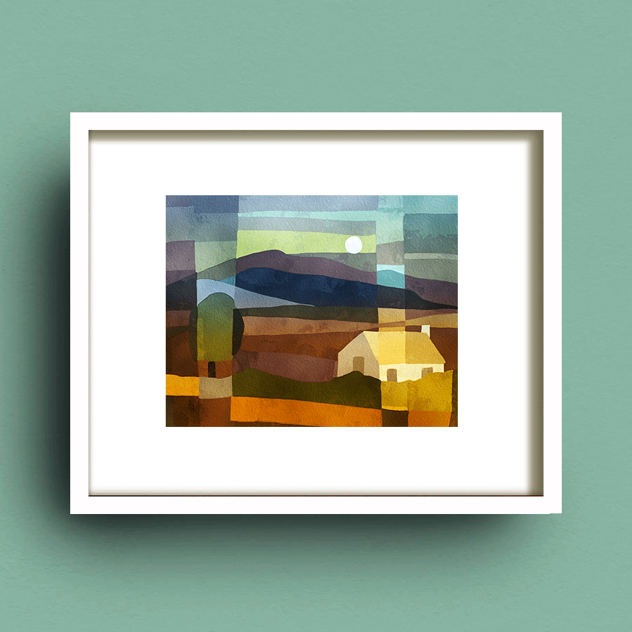 ‘Home, Where Stories Begin’ Framed Print