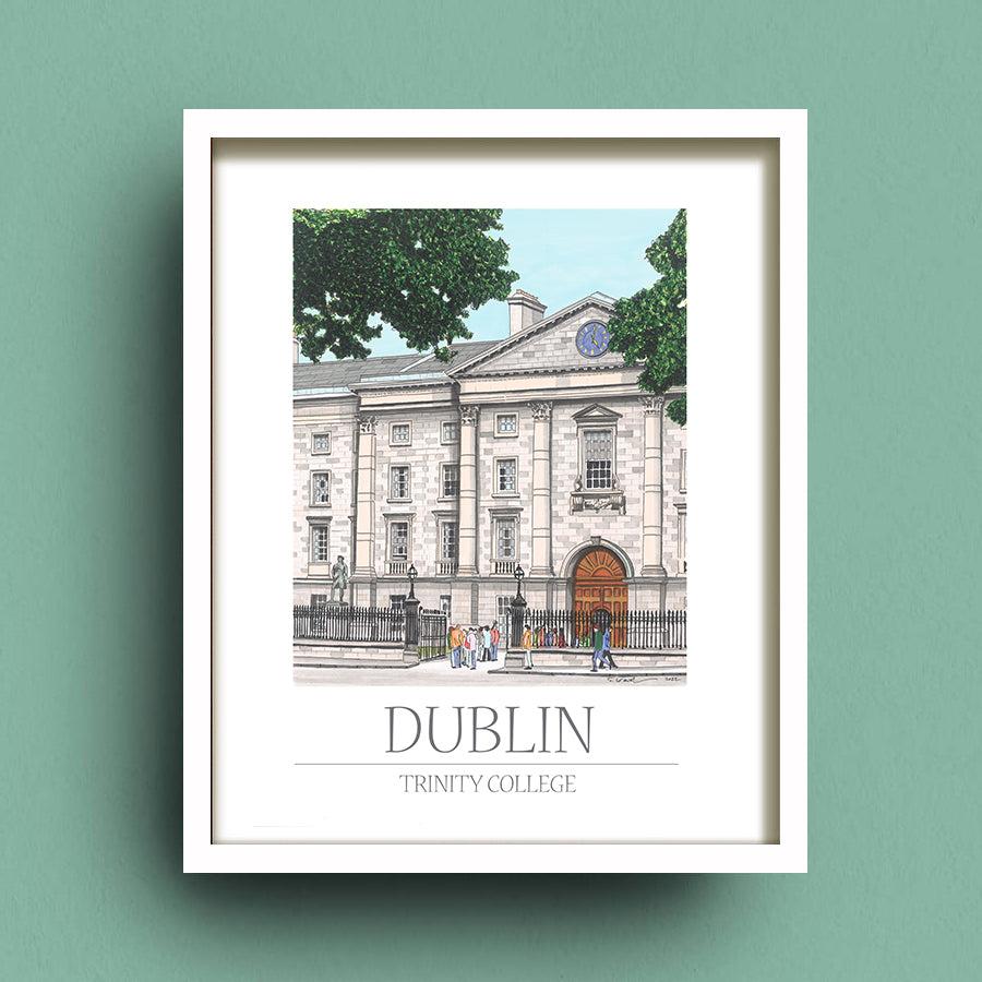 Trinity College Dublin Framed Print