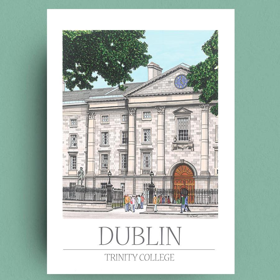 Trinity College Dublin Framed Print view 2