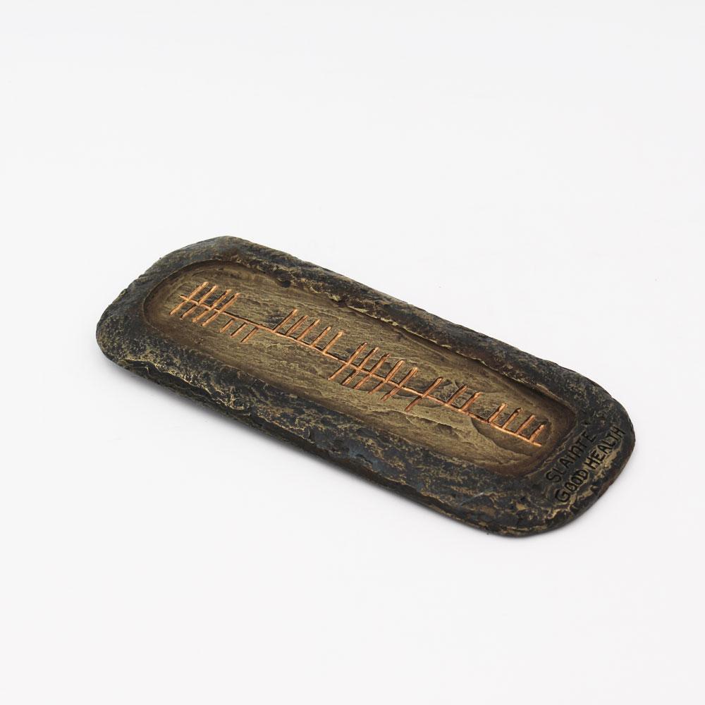 Slainte-Good Health Ogham Style Wall Hanging view 2