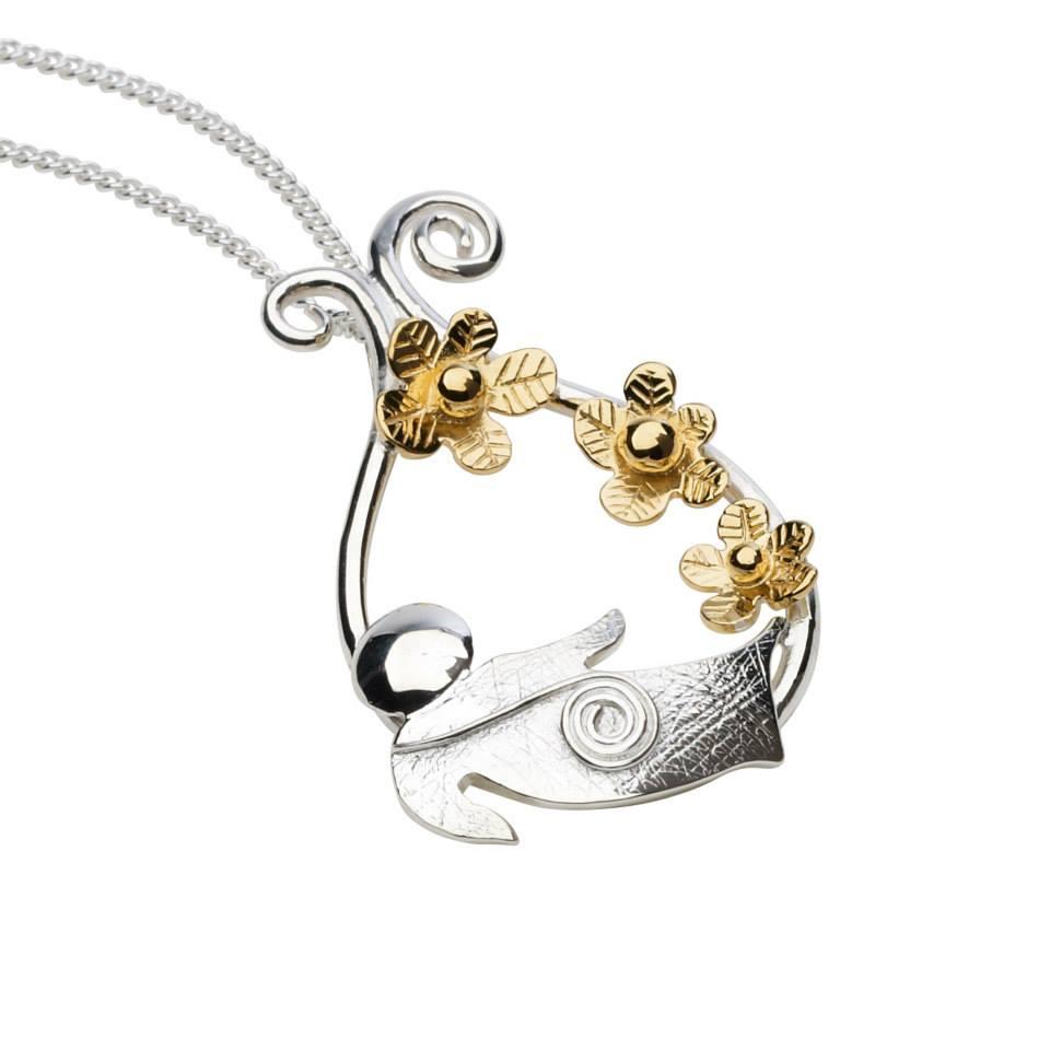 Luck Child Silver Necklace