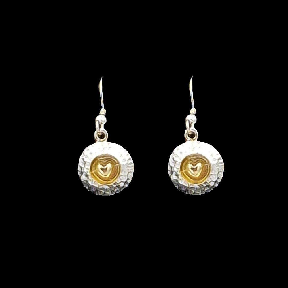 Irish Heart Earrings view 2