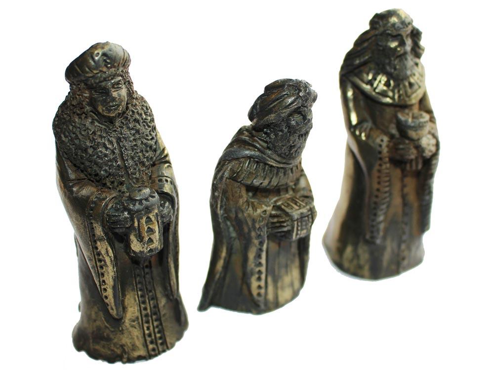 Bronze Dolmen Nativity 9 piece view 5