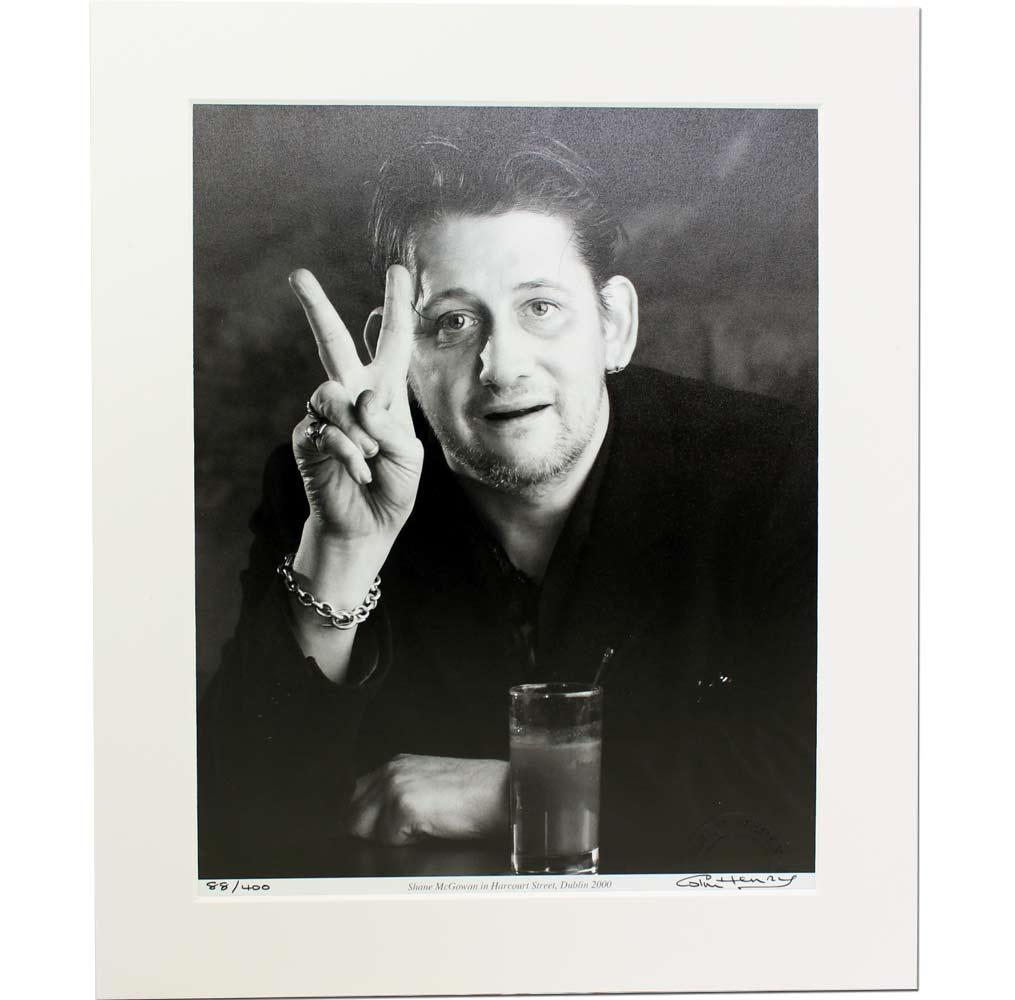 Shane McGowan Mounted Photo