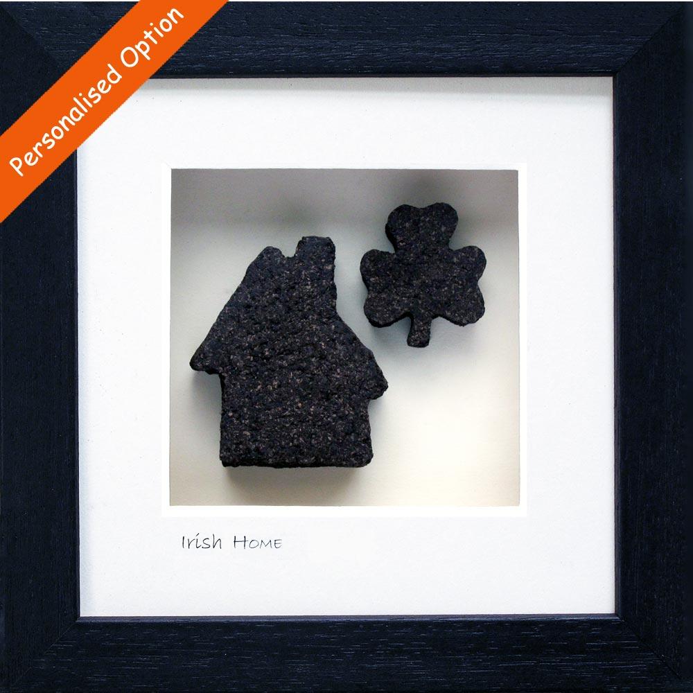 ‘Irish Home’ Framed Irish Turf Carvings