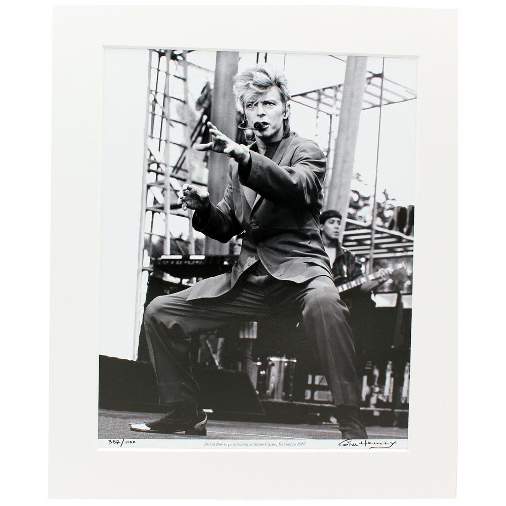 David Bowie Mounted Photo