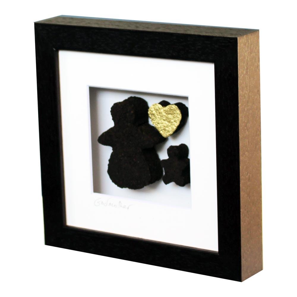 Godmother Framed Irish Turf Carvings view 2