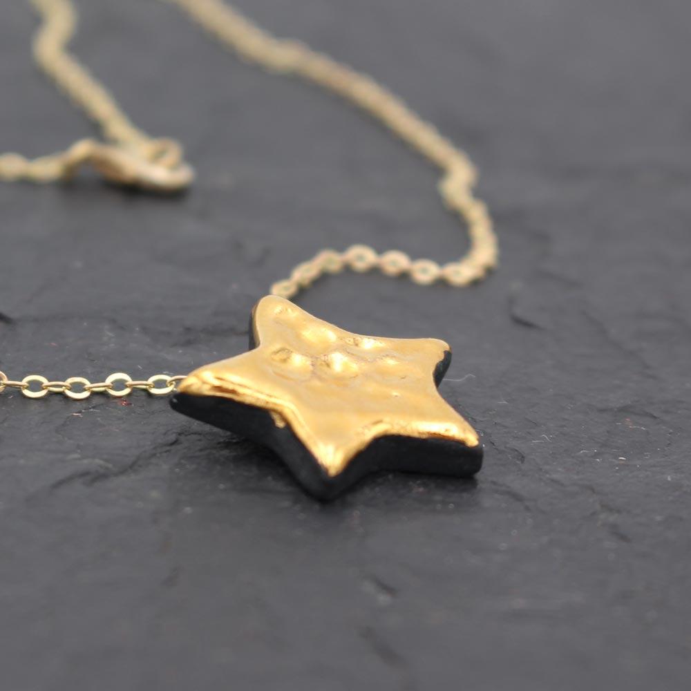 Gold Star Necklace