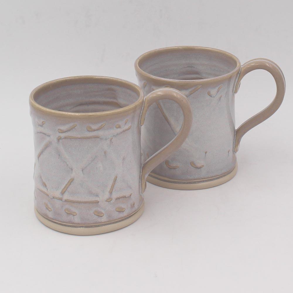 Mugs Set of 2 Irish Pottery