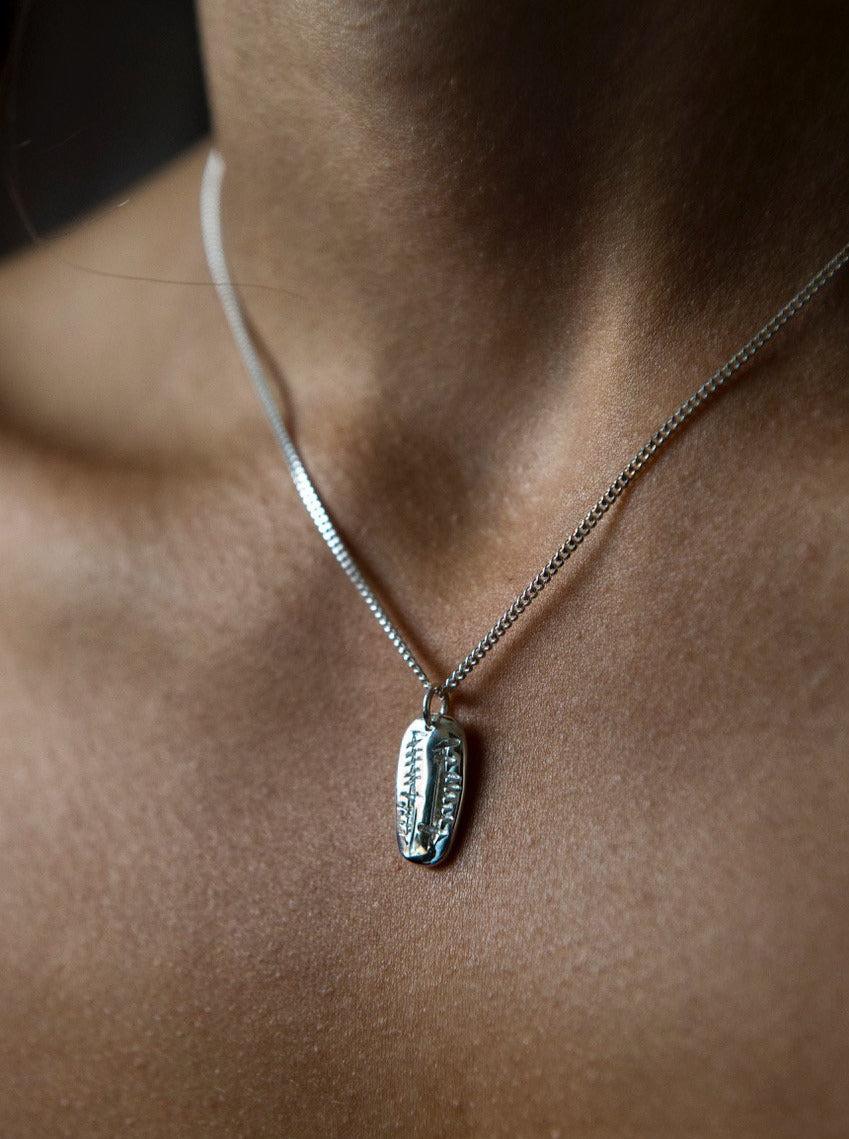 Soulmate – Anam Cara Ogham Silver Pendant