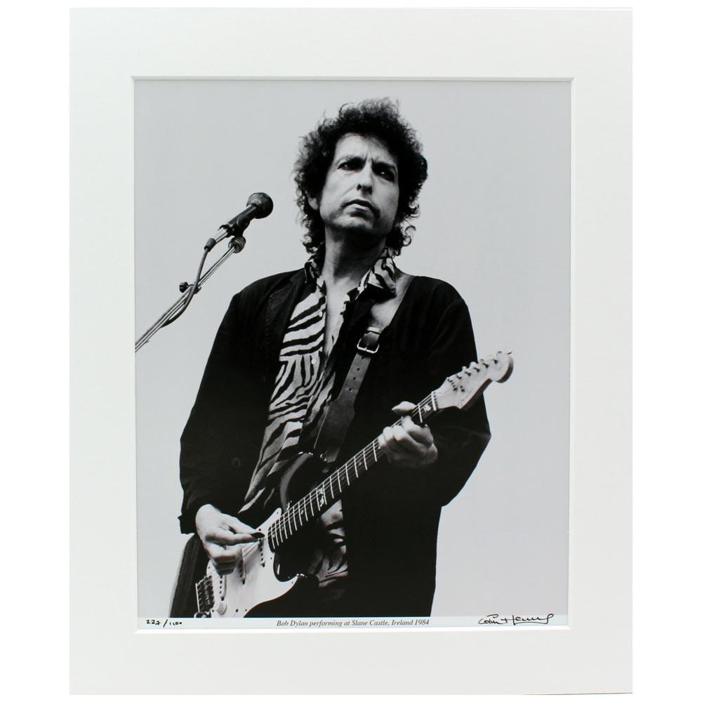 Bob Dylan Mounted Photo