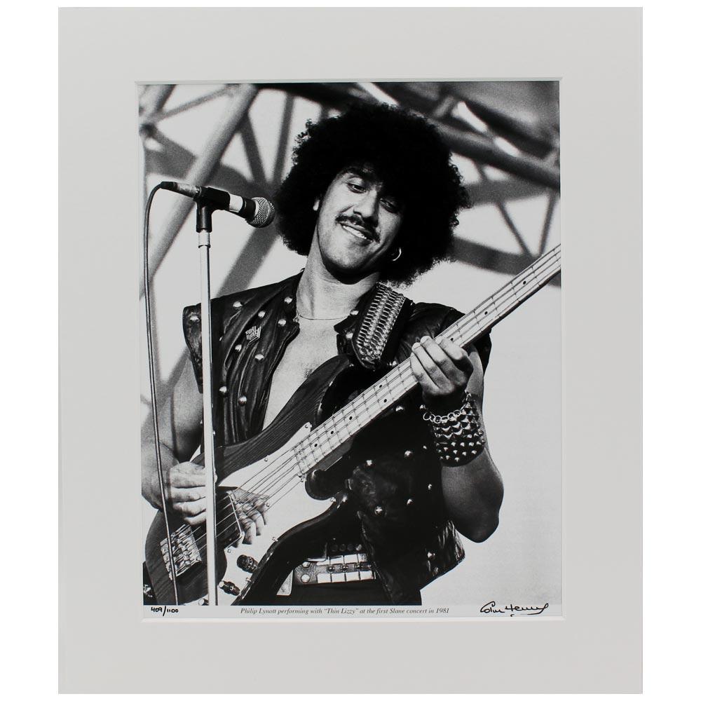 Phil Lynott ‘Slane’ Photo