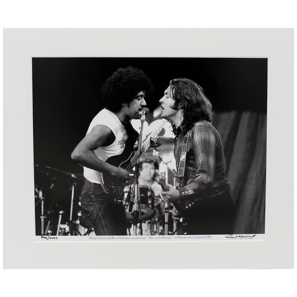 Rory & Phil Mounted Photo