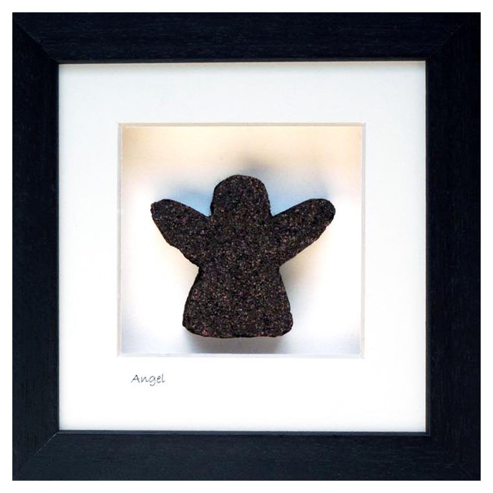 ‘Angel’ Framed Irish Turf Carvings
