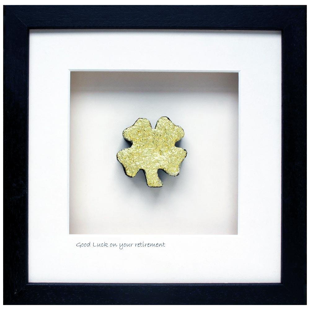 Four Leaf Clover Retirement Gift
