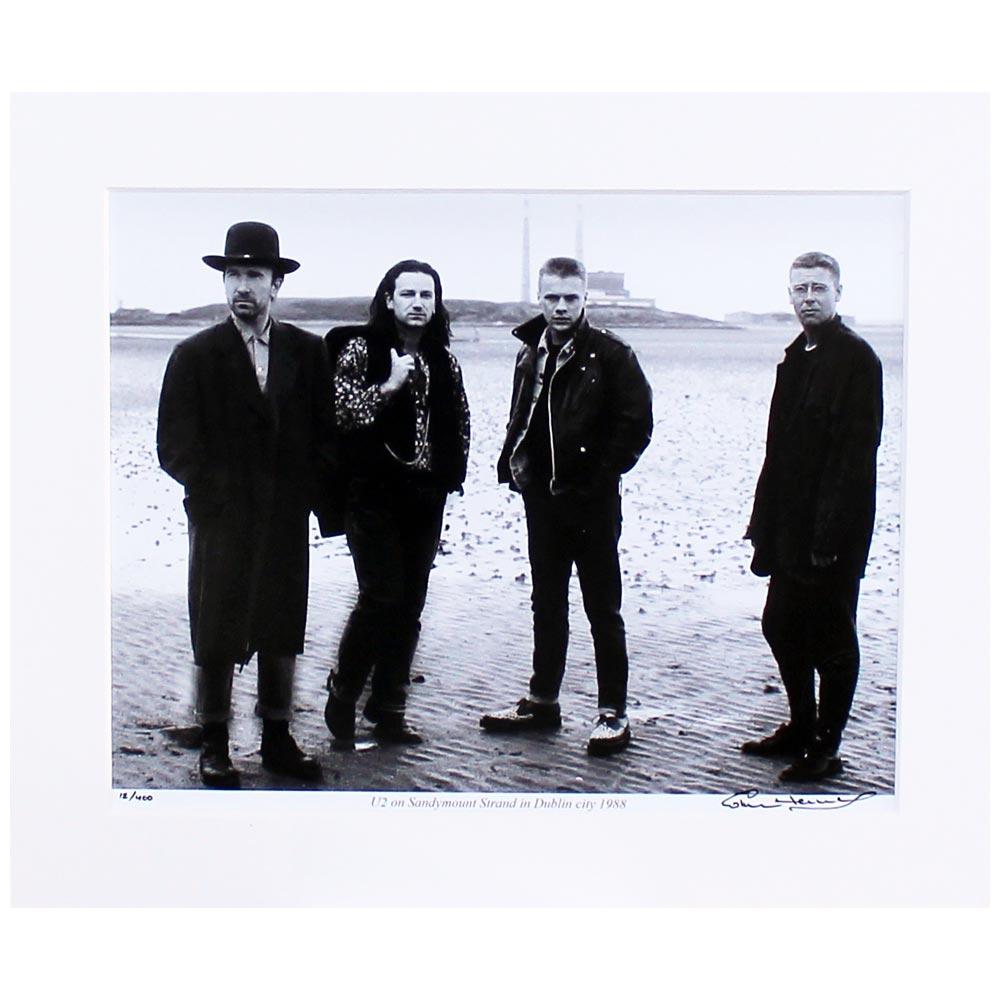 U2 Pigeon House Dublin Mounted Photo