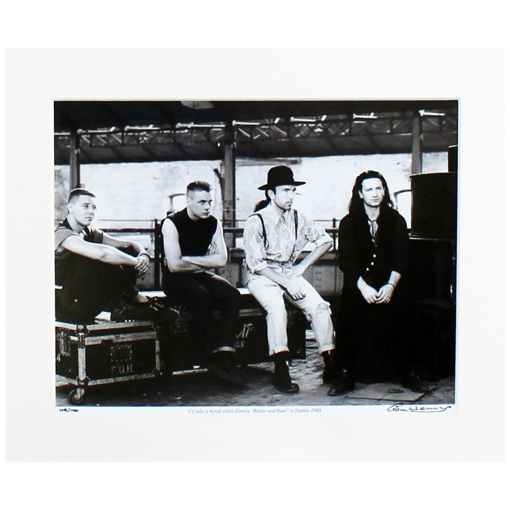 U2 Take a Break Mounted Photo