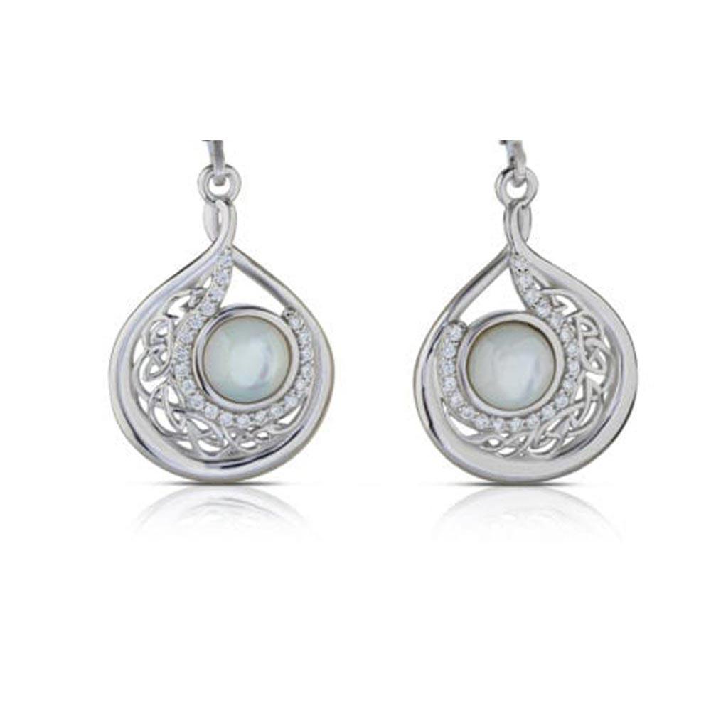 Arian Teardrop Pearl Earrings