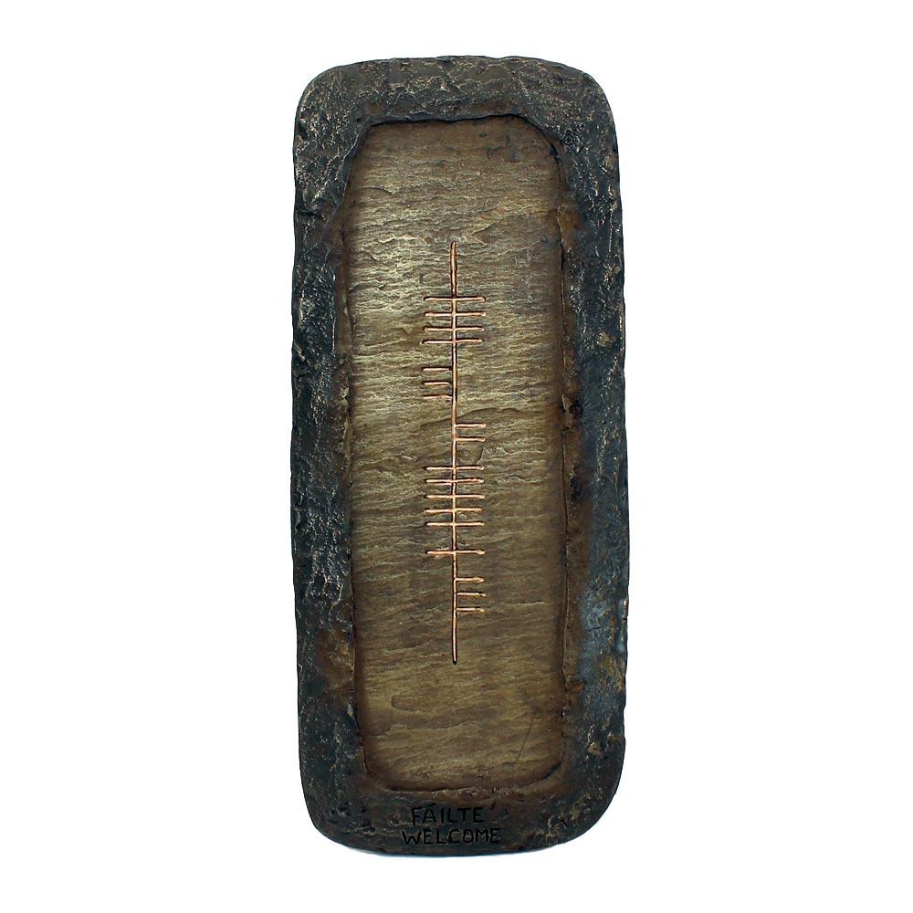 Fáilte-Welcome Ogham Style Wall Hanging (Large)
