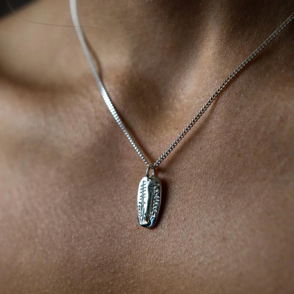 Soulmate – Anam Cara Ogham Silver Pendant