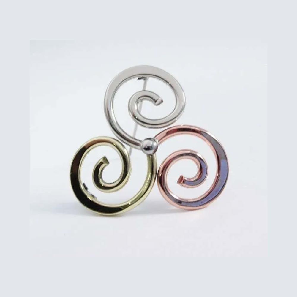Triscle Celtic Brooch