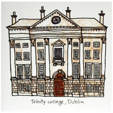 Trinity College Greeting Card