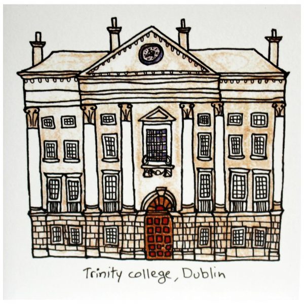 Trinity College Greeting Card