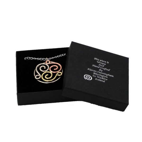 Celtic Jewellery by Kieran Cunningham Triscle Pendant