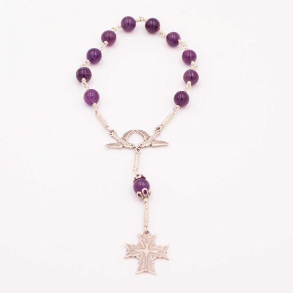 Confirmation Rosary Bracelet Beads made in Ireland