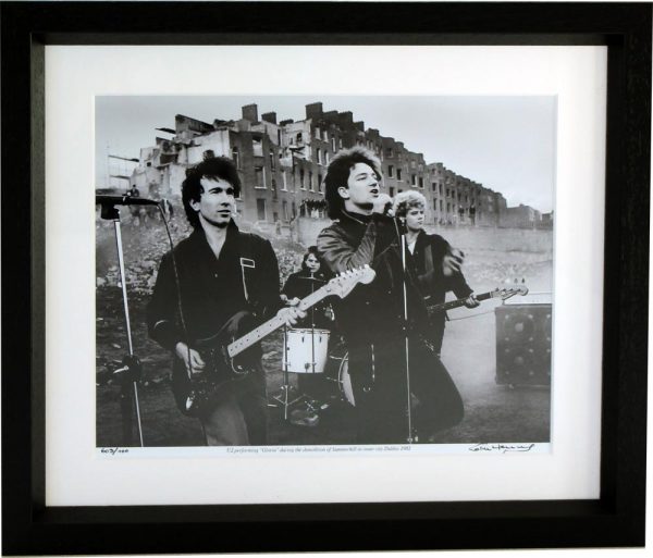U2 Framed photo print Ireland