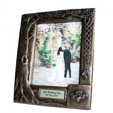 Personalised wedding photo frame