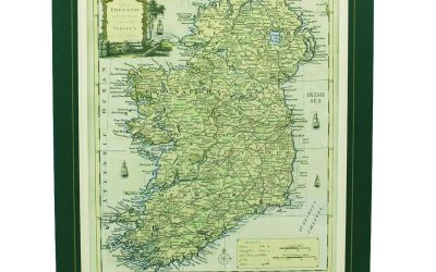 Ancient Map of Ireland from 1779, made in Ireland