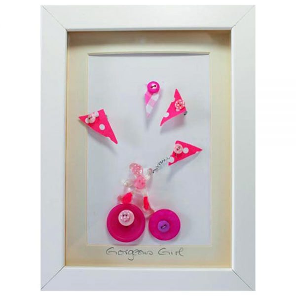 Gorgeous Girl Buttons made in Ireland, perfect little girl gift