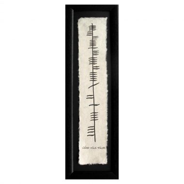 Cead Mile Failte ogham gift made in Ireland