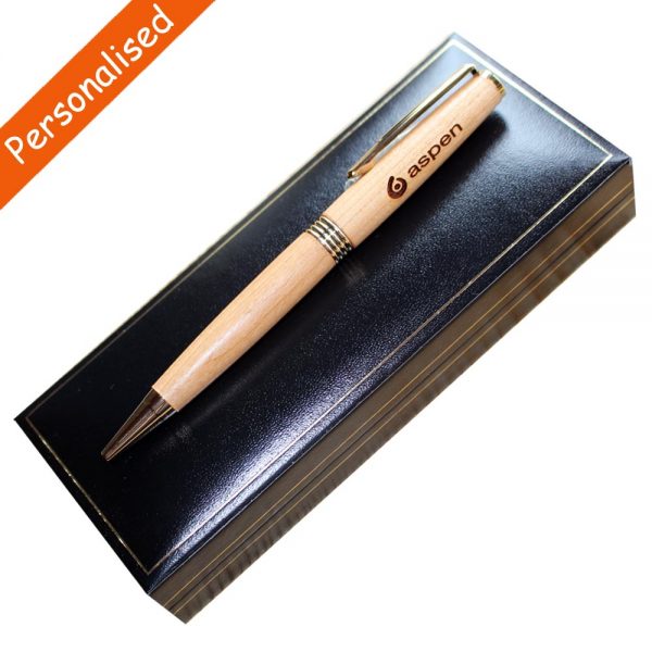 Personalised Wooden pens handmade in Ireland