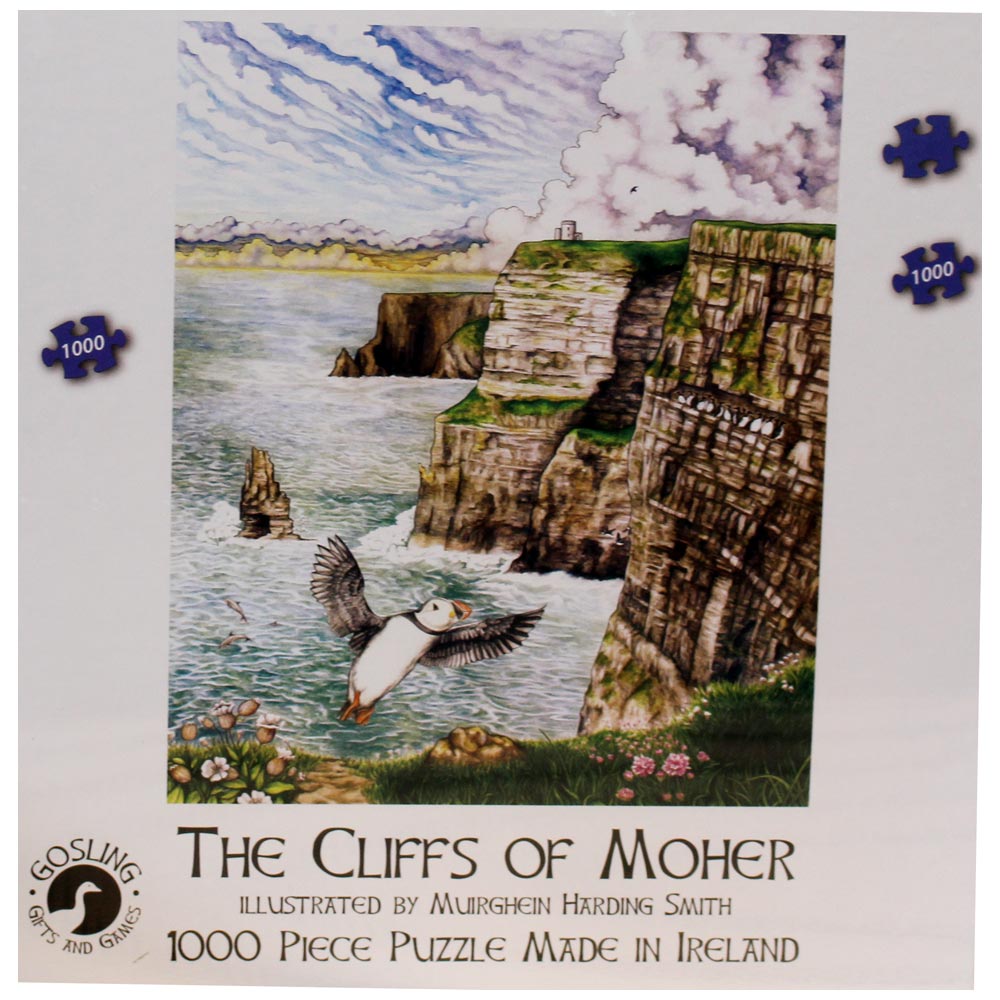 Cliffs of Moher County Clare Burren Ireland Wood Materials,29.5 X 19.6 Inch Entertainment Toys 1000 Piece Jigsaw Puzzle
