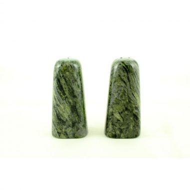 Connemara Marble Salt and Pepper Shakers made in Ireland