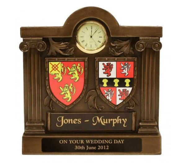 Personalised coat or arms gift, wedding gift, Traditional Anniversary Gifts