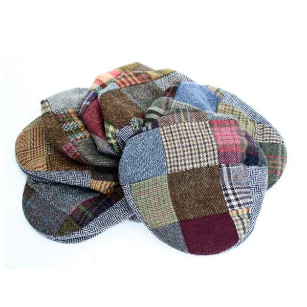child's flat cap made from 100% tweed pure wool, made in Ireland by John Hanly