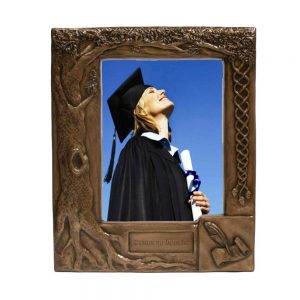 Bronze Graduation photo frame, made in Ireland