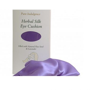 Eye Strain Relief Cushion, all natural flax and lavendar, helps soothe and comfort tired eyes, made in Ireland