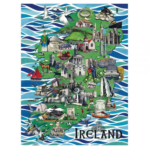 Art of Ireland Jigsaw 1000 piece jigsaw, made in Ireland